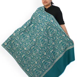 Vrinde Women Paisley Woven Design Shawl image 2