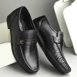Hitz Men's Black Formal Loafers-picture-37