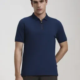 JadeBlue Blue Slim Fit Polo T-Shirt-picture-40