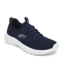 Skechers Women's DYNAMIGHT 2.0 Navy Slip-On Shoes image 2