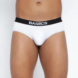 BASIICS by La Intimo Multi-Color Blended Relaxed Fit Solid Briefs (Pack Of 2) image 3