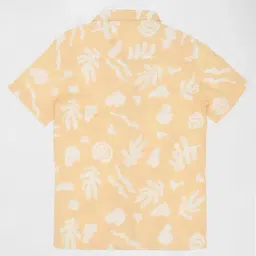 Pantaloons Junior Boys Beige Printed Shirt image 2