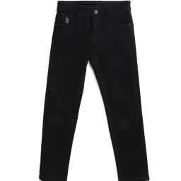 u.s. polo assn. US Polo Kids Boys Black Cotton Jeans image 3