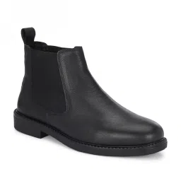 Carlo Romano Men's Black Chelsea Boots image 3