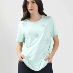 Vero Moda Mist Green T-Shirt-image-56