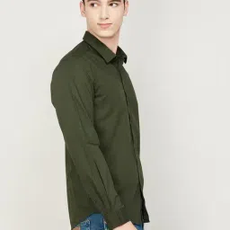 BOSSINI Olive Regular Fit Shirt image 3