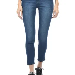 NUMERO UNO Dark Blue Denim Skinny Fit Mid Rise Jeans-picture-19