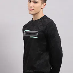 Monte Carlo Men Camouflage Printed Sweatshirt image 4