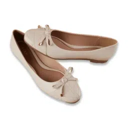 CODE by Lifestyle Women's Off White Ballerinas image 3