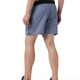 Asics Blue Regular Fit Printed Sports Shorts image 2