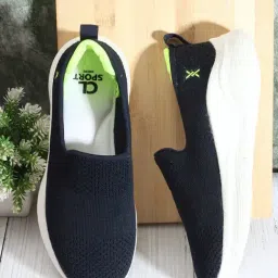 Carlton London Women's Navy & Neon Slip-On Shoes-picture-27