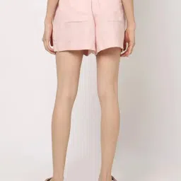 GAP Rose Regular Fit Solid Shorts image 2