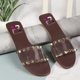 DressBerry Women Open Toe Flats image 2