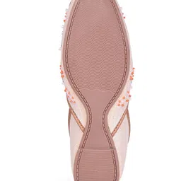 Shoestail Women Mojaris with Bows Flats image 4