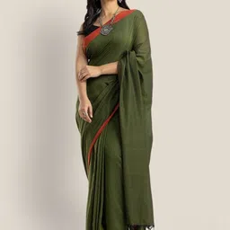 Monamaar Pure Cotton Khadi Saree-picture-32