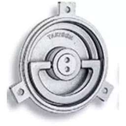 TAKIGEN Round Flat Handle Zinc Alloy Satellite Chrome Plating 150 g, A-55-2-image-80