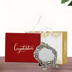 INTERNATIONAL GIFT Silver Plated Photo Frame Gift Set-picture-19