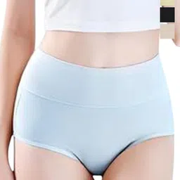 Diving Deep Pack Of 4 High-Waist Hipster BriefsHR1(Pack of 4)(XS)B,SKIN,07&BABY PINK-picture-32