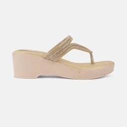 Anouk Women Synthetic Wedge Sandal Heels image 5