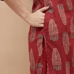 Melange by Lifestyle Women Ethnic Motifs Printed Indie Prints Kurta image 4