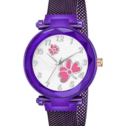 Miss Perfect Women Printed Dial & Bracelet Style Straps Analogue Watch jk610-picture-11