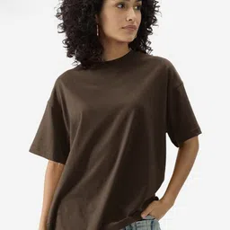URBANICE Women Drop-Shoulder Sleeves T-shirt-picture-17