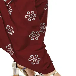 MIRAAN Printed Pure Cotton Unstitched Dress Material image 3