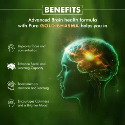 SWARNAKAYU 24K Gold Bhasma Brain Supplements image 2