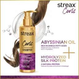 Streax Curl Hair Shampoo For Wavy & Curly Hair image 3