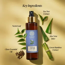 Forest Essentials Shudhi Skin Clarifying Facial Spray - Hydrating Toner for Acne Prone Skin image 5