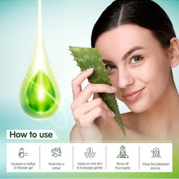 Elecsera Aloe Vera Body Wash For Hydration - 100 ml image 3