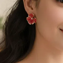 FIMBUL Floral Studs Earrings image 3