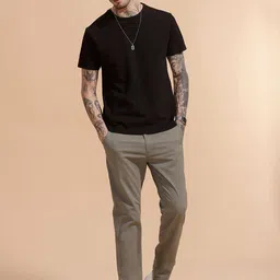 WROGN Men Slim Fit Chinos Trousers image 5