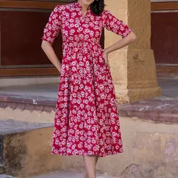 KALINI Women Red Dresses-picture-40