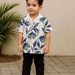 TOONKY Boys Printed Shirt with Trousers-picture-32