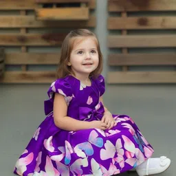 BAESD Floral Print Fit & Flare Dress image 5
