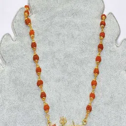 AusRich Unisex Brass Gold-Plated Necklace and Chains image 1