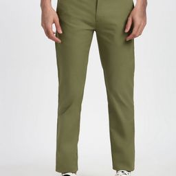 Peter England Casuals Men Slim Fit Mid-Rise Trousers-picture-49
