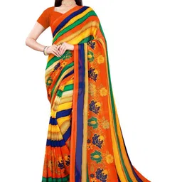 KALINI Women Floral Printed Saree-image-44