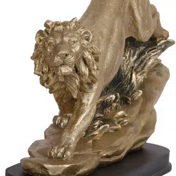 Aura Gold-Toned Figurine Showpiece-image-33