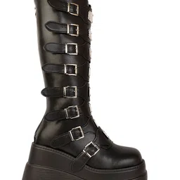 Truffle Collection Women Textured Boots image 3