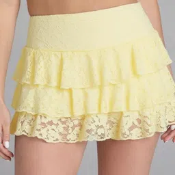 LULU & SKY Mini Tiered Skirts image 3