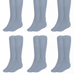 MUKHAKSH Unisex Grey Socks-image-39