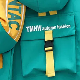 INCLUD Boys Typography Open Front Jacket image 3