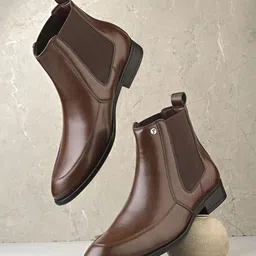 El Paso Men Slip-On Chelsea Boots-picture-20