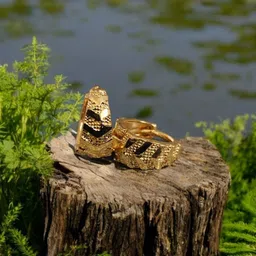 SHREE KRISHNA SHOPPING Gold-Plated Hoop Earrings-picture-19