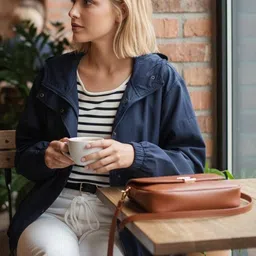 Mast & Harbour Women Hooded Solid Open Front Jacket-picture-35