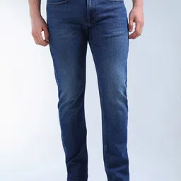 Flying Machine Men Classic Regular Fit Mid-Rise Light Fade Stretchable Jeans-image-7