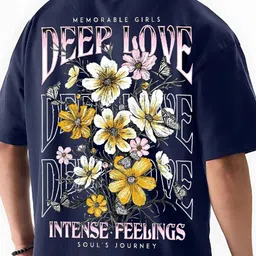 MEGAKART Men Navy Blue Pure Cotton Tshirts-picture-39