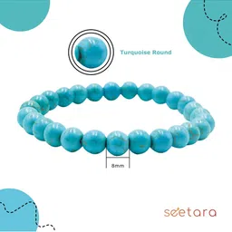 printcorners Women Set of 2 Elasticated Handcrafted Artificial Beads Bracelet image 2